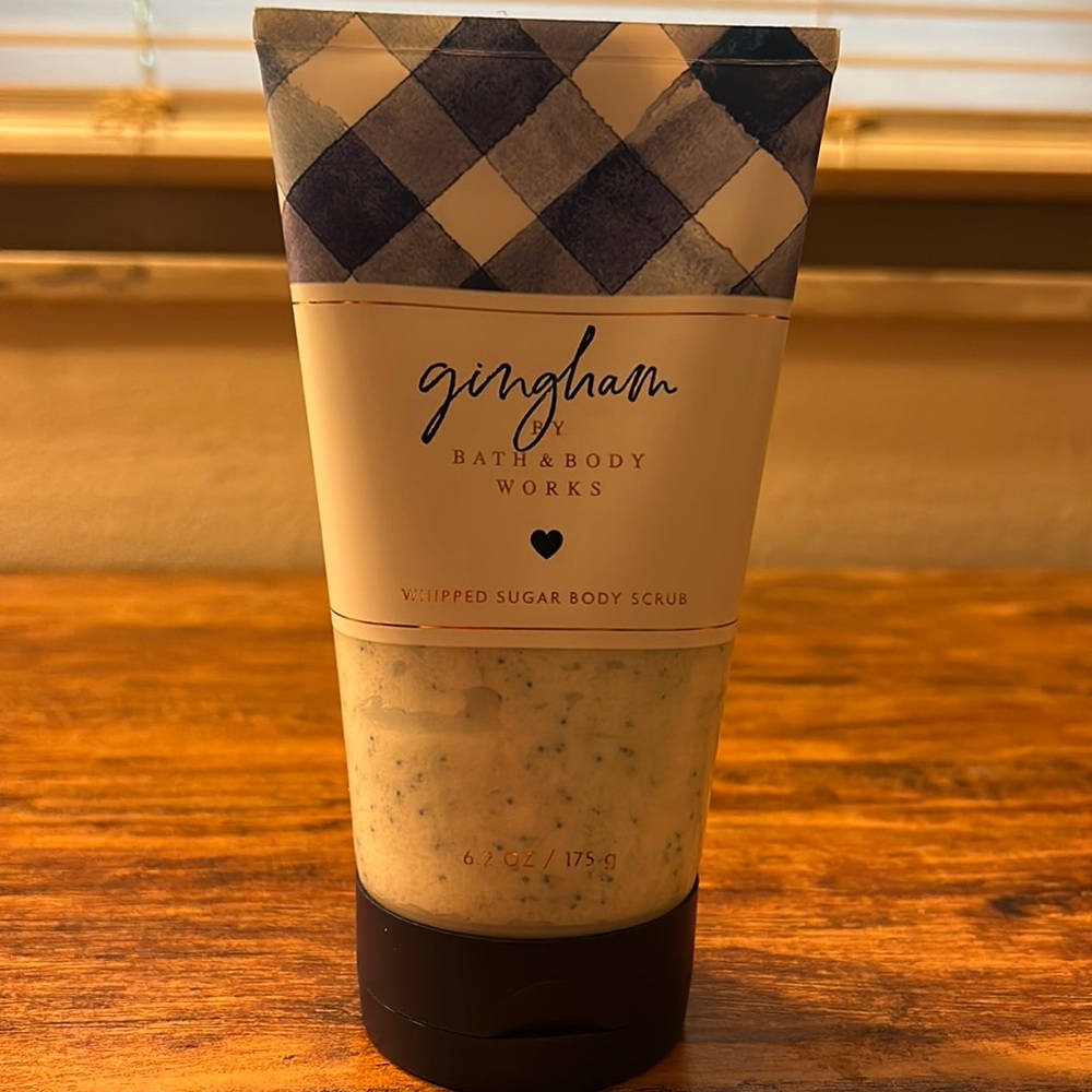 Bath and Body Works Gingham Whipped Sugar Scrub